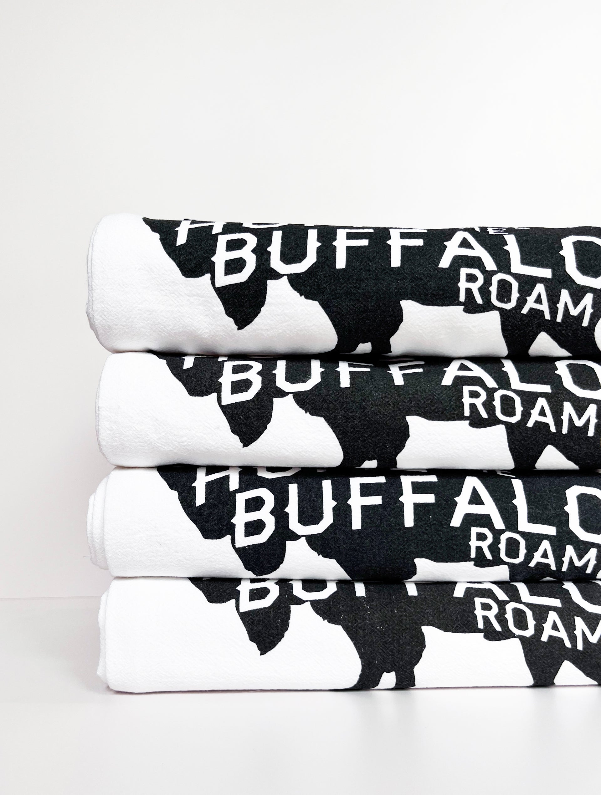 All Cotton and Linen Kitchen Towels, Cotton Dish Towels, Buffalo