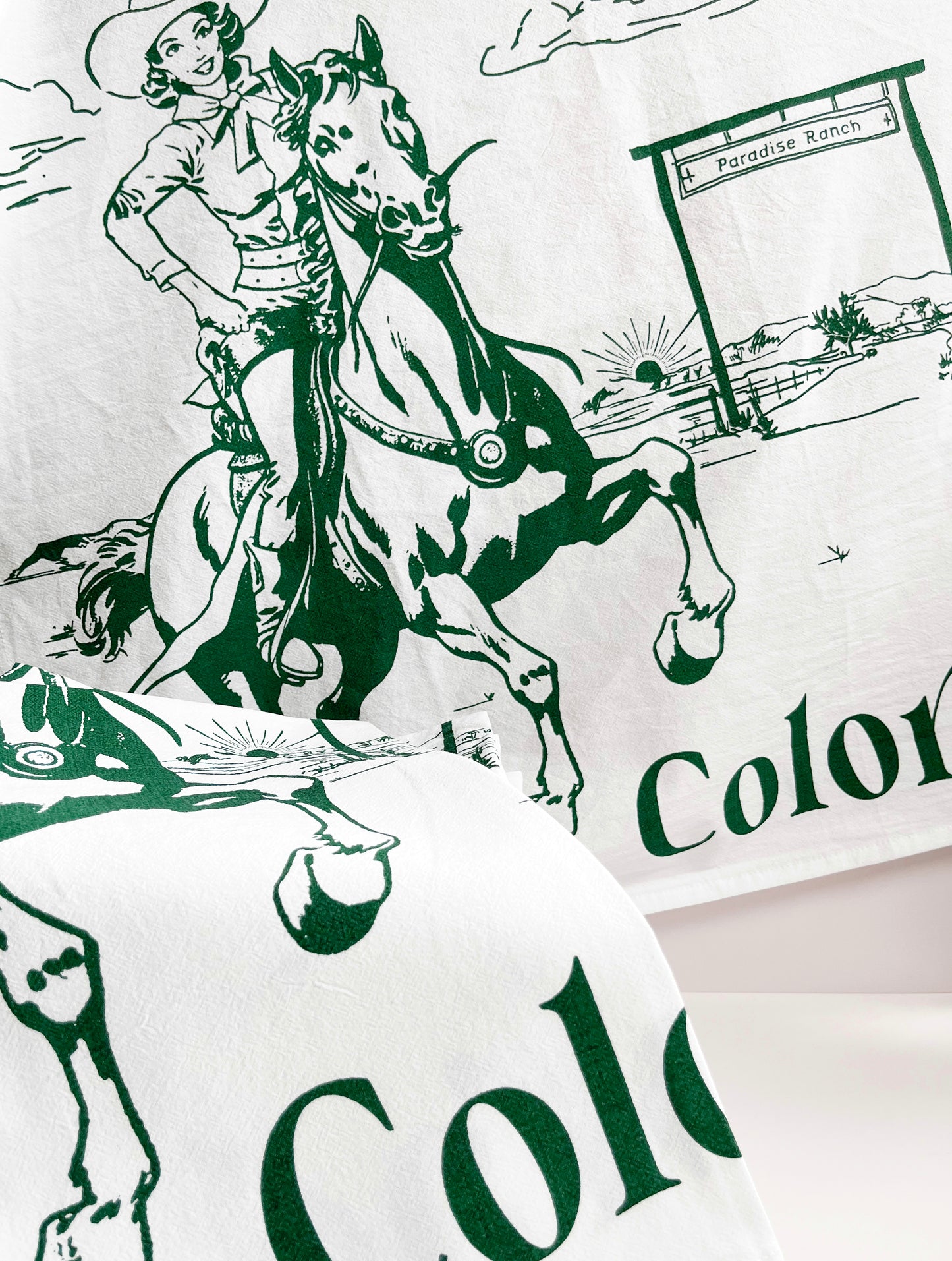 No Place Like Colorado Cotton Kitchen Towel